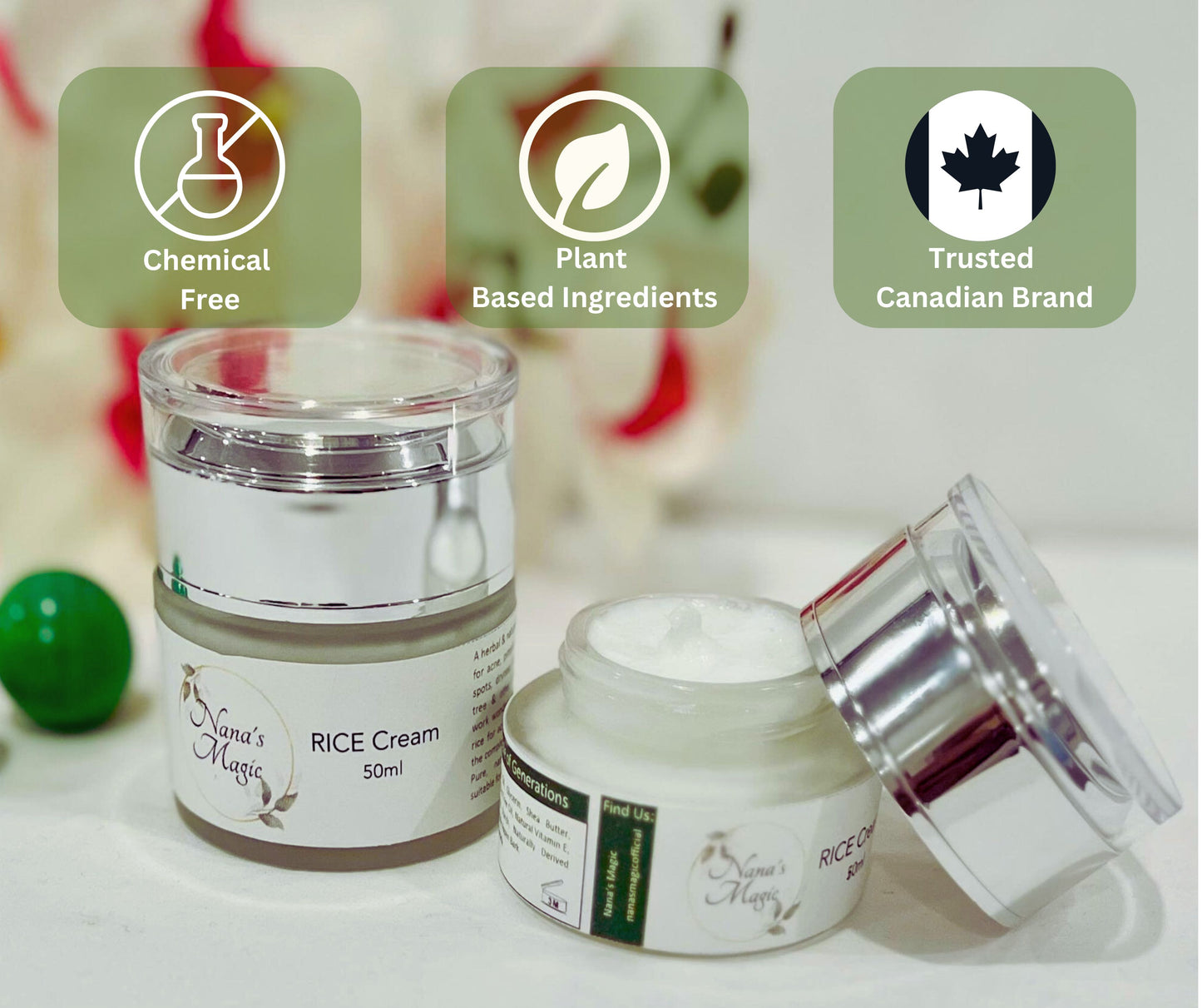 Rice Cream (Anti Acne Cream) 30ml/50ml