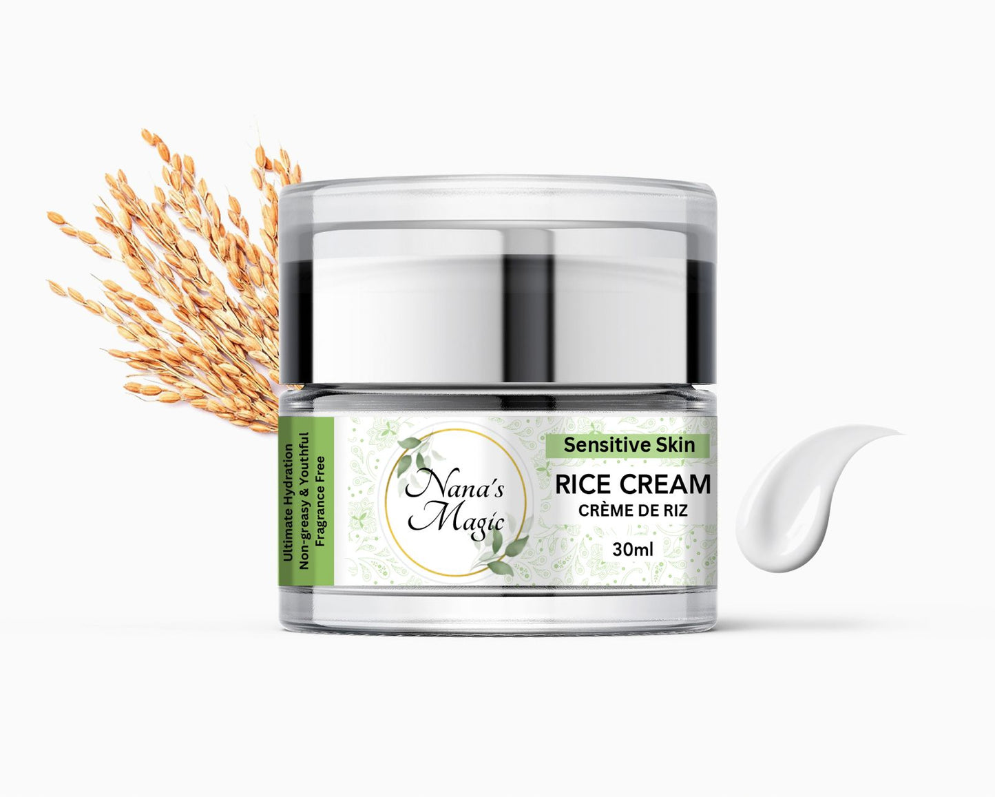 Rice Cream Sensitive Skin (Anti Acne Cream) 30ml/50ml
